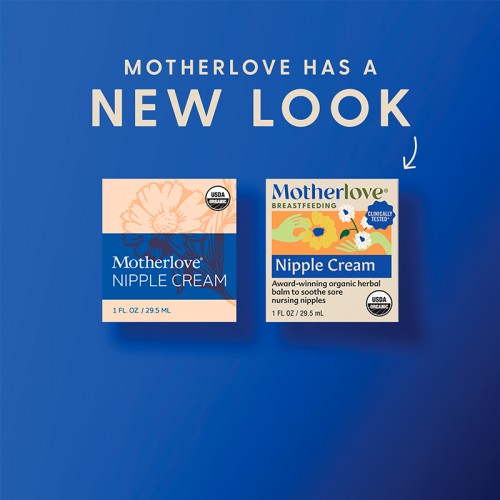 Motherlove Nipple Cream 1oz | lanolin-free organic herbal balm | Made in USA | Organic